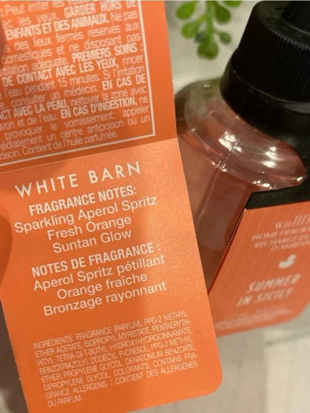 “Summer In Sicily” Bath & Body Works 2 New Wallflower Refills
